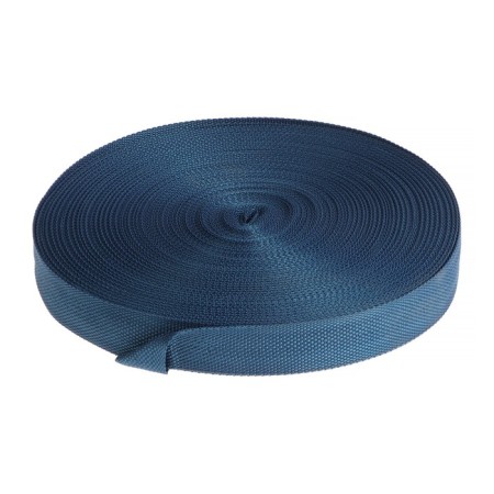 Strict sling 30 mm, for edging EVA rugs, coil 50 m, dark blue