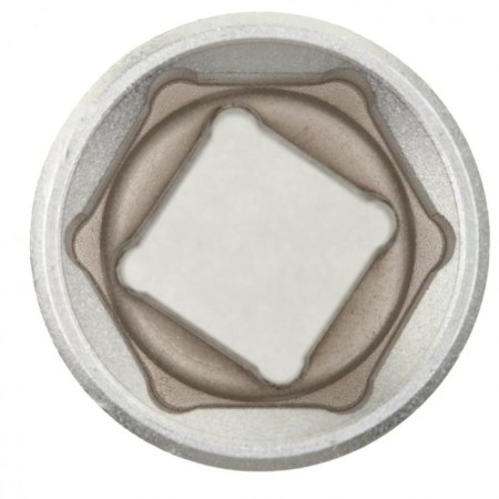 End-end head Matrix 13122, 6 granular, chrome, 1/2 ", 22 mm-1