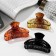 Hair crab "Gloss" grace, 6.5 cm, mix