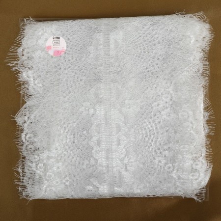 Lace cilia, 195 mm × 3 ± 0.5 m, white color-2