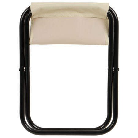 Tourist chair, folding 22 x 20 x 25 cm, beige color-6