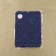 Lace elastic fabric, 180 mm × 2.7 ± 0.5 m, blue color