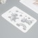 A set of plastic stencils "Horses", 3 pcs