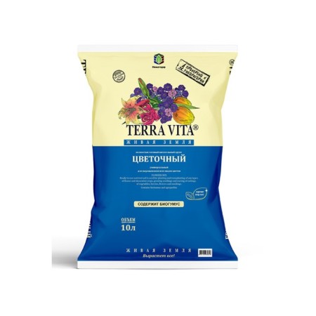 Live soil, flower, 10 l-3