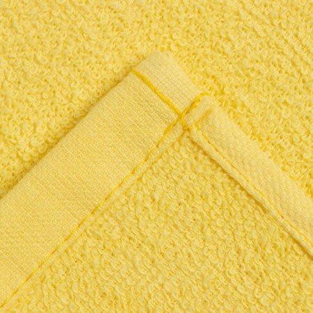 Terry napkin Universal for cleaning Saves and I, yellow, 100% cotton, 350 g/m2-4