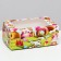 Packaging for 6 cupcakes with the window "City of sweets", 25 x 17 x 10 cm
