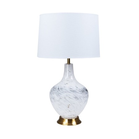 Decorative table lamp Arte Lamp SaipH A5051LT-1PB, E27, 60 W, 38x38x65 cm, copper, white-1