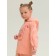 Sweatshirt for girls, height 86 cm, peach color