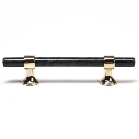 Cappio pk106 bracket handle, m/o 96 mm, d = 12 mm, plastic, graphite/gold color-1