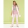 Female hoodies, size l, pink color