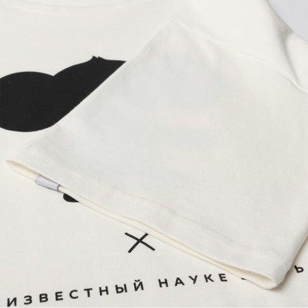T-shirt KAFTAN Cheburashka size 44-46, white-8