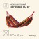 Hammock Maclay, 200x80 cm, multicolor