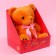 Soft toy I love you, bear