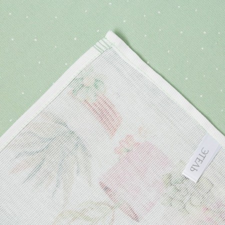 Apron "Ethel" Cacti 70x60 cm cm, 100% cotton, martial 160 g/m2-3