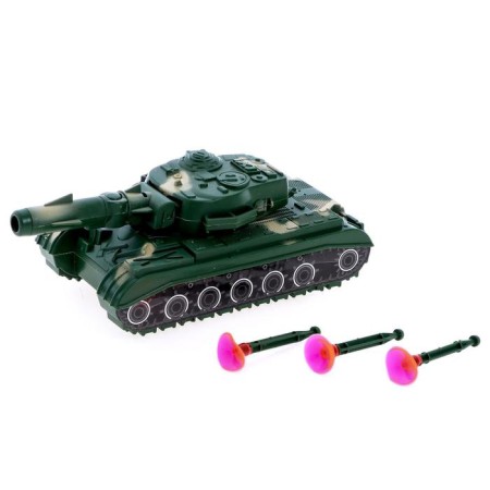 The inertial “shock force” tank, shoots with suction cups