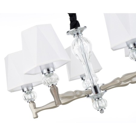Suspended lamp 6x60W E27, size 76x76x84.5 cm-3