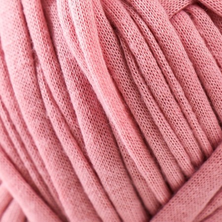 Knitted yarn 100% cotton "lentino mini" 100 g 40 m color 02 powder pink-3