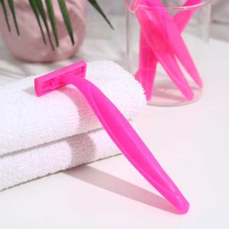 Disposable razor machines Rapira Berry, 2 blades, 5 pcs-2