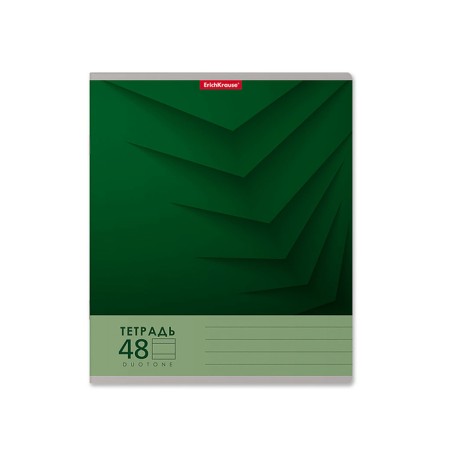 Notebook of 48 sheets in the Erichkrause "Duotone Next", cover coated cardboard, an offset block 100% whiteness, mix-4
