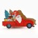 Organizer for bottles "Santa Claus in the car"