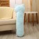 Skill of a soft toy "Cat", 100 cm, blue color, unnecessary