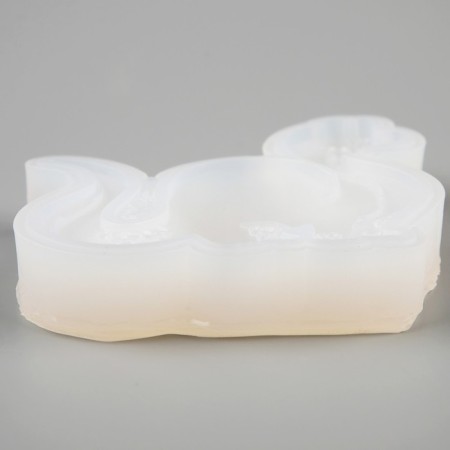 Silicone universal form “Cute dinosaur”, 7.5 × 7 × 0.8 cm-3