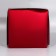 Capcake box, confectionery packaging with a window, 9 burgundy cells, 25 x 25 x 10 cm