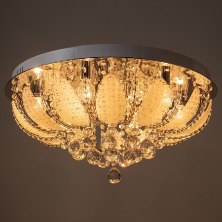 Chandelier 55722/600 CR chrome 8x40W E14 LED-RBP PDU 60x60x27cm-13
