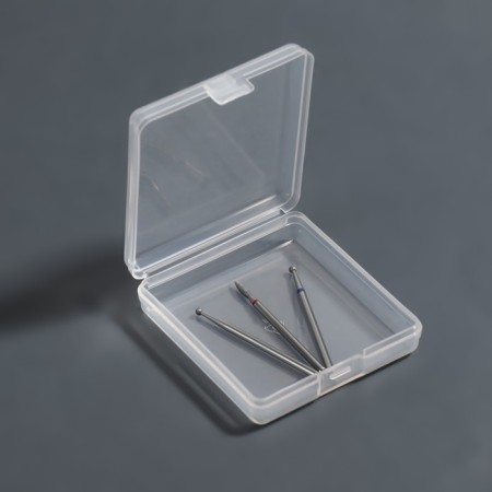 Container for cutter, 6.2 × 5.8 cm, transparent color-2