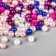 Beads for creativity Plastic "Pastel Tones" set 15 grams d = 0.3 cm