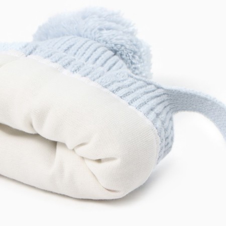 Baby hat, blue color, size 36-38-1