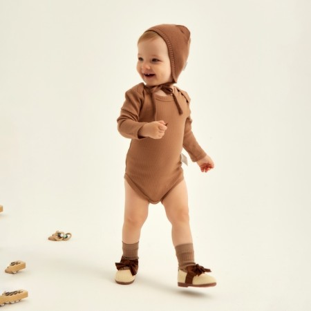 Body set 2 pcs SL Home Height 80-86 cm, col. Beige/coffee-1
