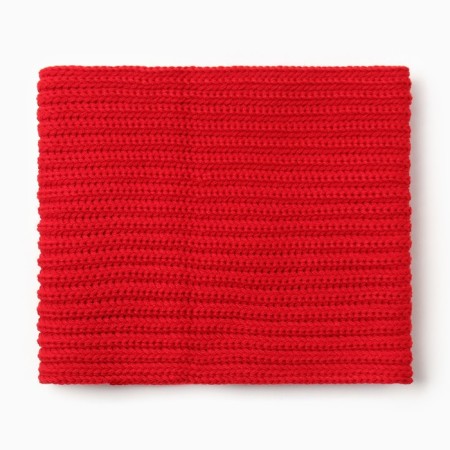 Snood for children, raspberry color, size 108x26 cm-2