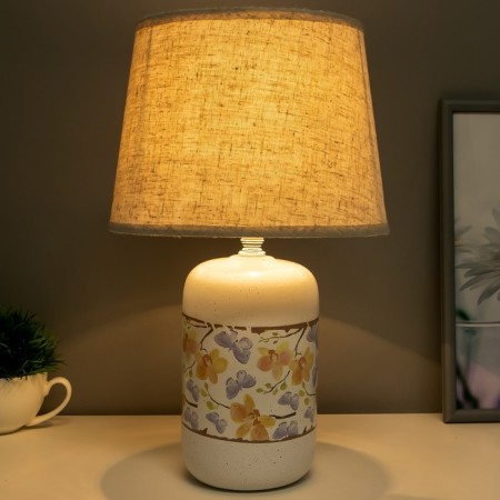 Table lamp 530221/1 E14 40W white 22.5x22.5x36 cm Risalux-2