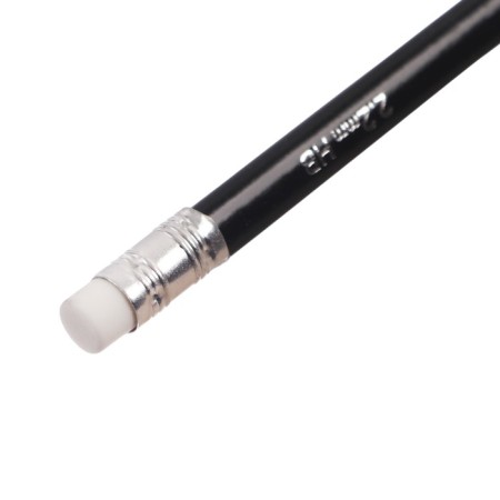 A set of blackographic pencils with an eraser 4 pieces of Erichkrause "Deep Classic Triangular", HB, Griff D = 2.2 mm, a tree, trihedral in a bag, mix-3