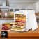 Drywall for vegetables and fruits KitFort KT-1909, 700 W, 9 tiers, white