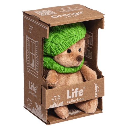 Soft toy "Hedgehog Kolunchik: Fun walking", 15 cm-6