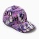 Menku cap with inscriptions, lilac color, rr 58