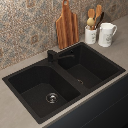 Aperwood Economwood Autonous Autonomous Office, oval, color 004 black matte-2