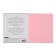 Notebook of 12 sheets in the Erichkrause line "Coverprio Pastel classics, plastic cover, offset block 100% whiteness, pink