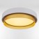 Luer with PDU "Rego" LED 120W 3000-6000k White-gold 50x50x10 cm Bayerlux