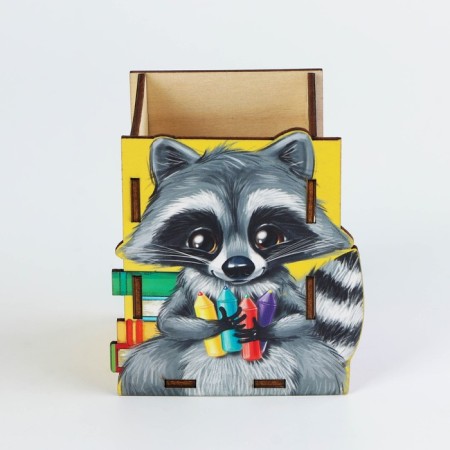 Organizer for the Office "Sweet Rocky", a collected amount of 7.5 x 6.5 x 9.4 cm-3