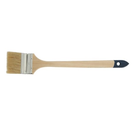 Radiator tundra, natural bristles, wooden handle, 3 ", 75 mm-3