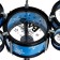 Drum installation "Zvezda", 5 drums, 2 sticks, 1 plate