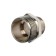 Nipple of transition Zein, 3/4 "x 1/2", external thread, nickel -plated brass, packing 5 pcs.