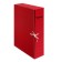 Archive folder with Calligrata ties, microhofrocard, 70 mm, up to 700 l, red