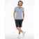 Male ISee shorts, size 54, dark gray color