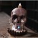 Set of incense on the stand "Skull" 10x8x8cm, with backlighting batteries LR44