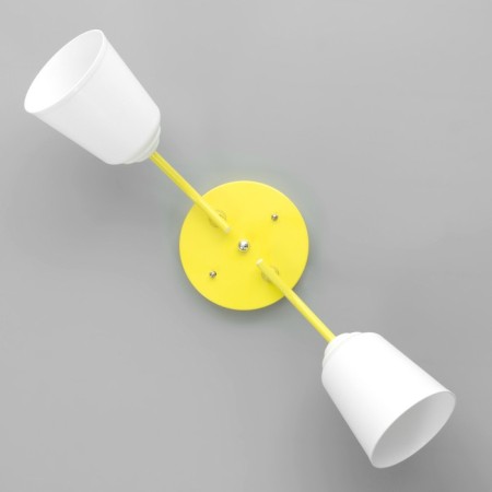 Causte "Online" (Tsil.) 2x15W E27 Model: BR 00280 yellow 50x15x15cm-3
