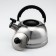 A kettle with a stainless steel whistle "family", 2.5 l, chrome -colored color